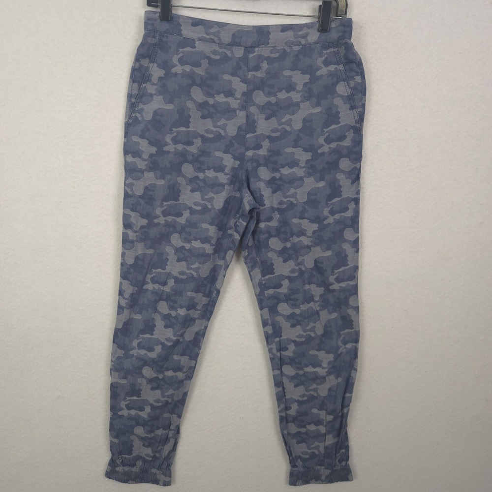 Stella McCartney Jogger Pants Womens Size 28 Camo Elastic Waist & Hem Pockets